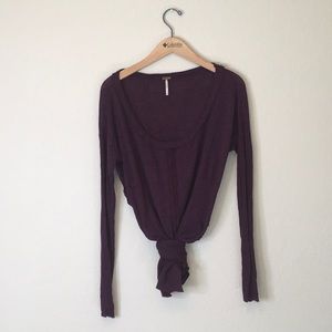 Free People High Low Sweater